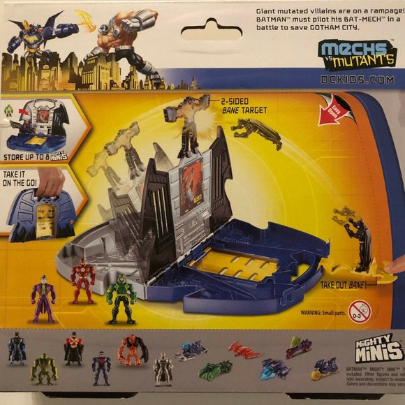 🧿 2 for $25 🧿 Mighty Minis - Batman - Batcave 2-in-1 Playset - Picture 5 of 8